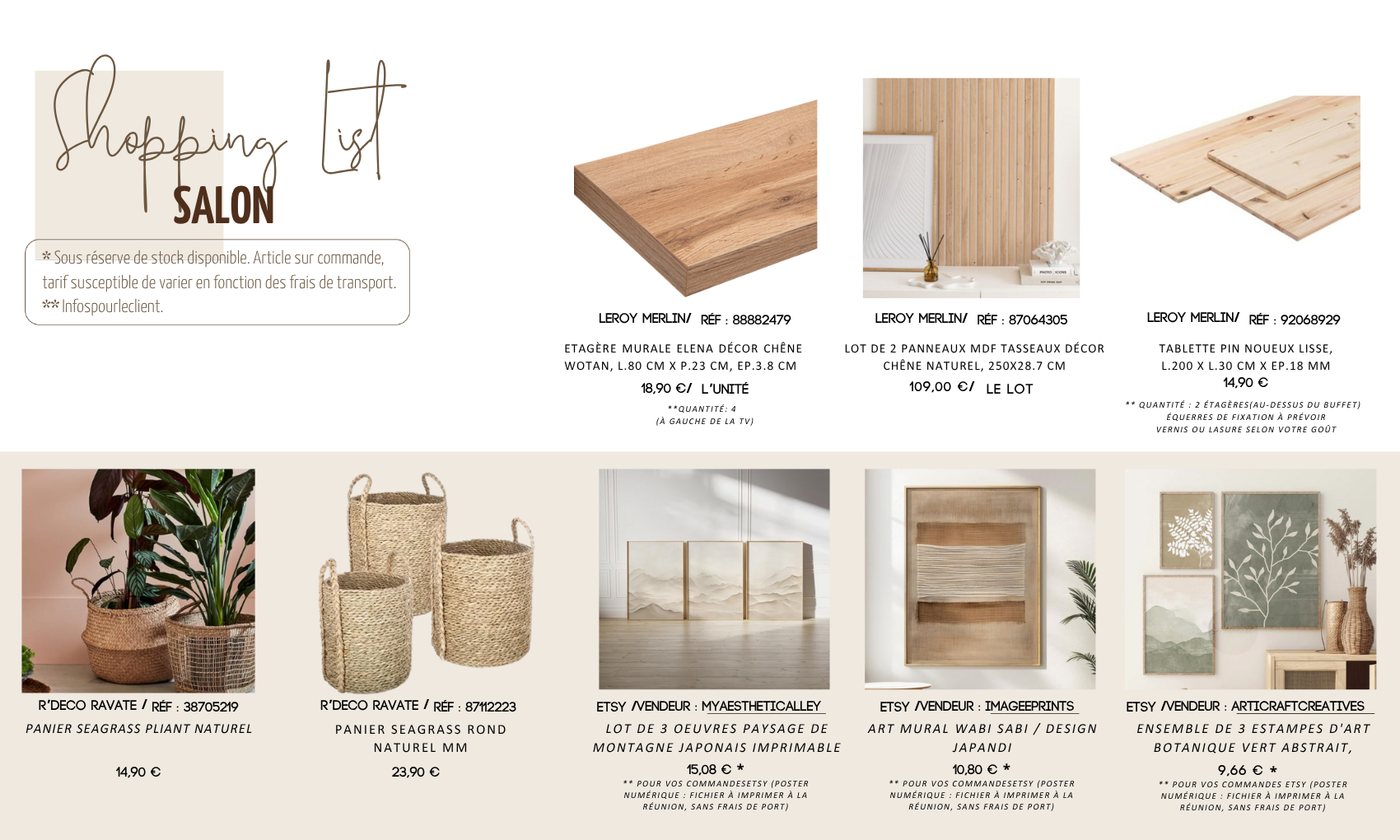 Design intérieur La Réunion