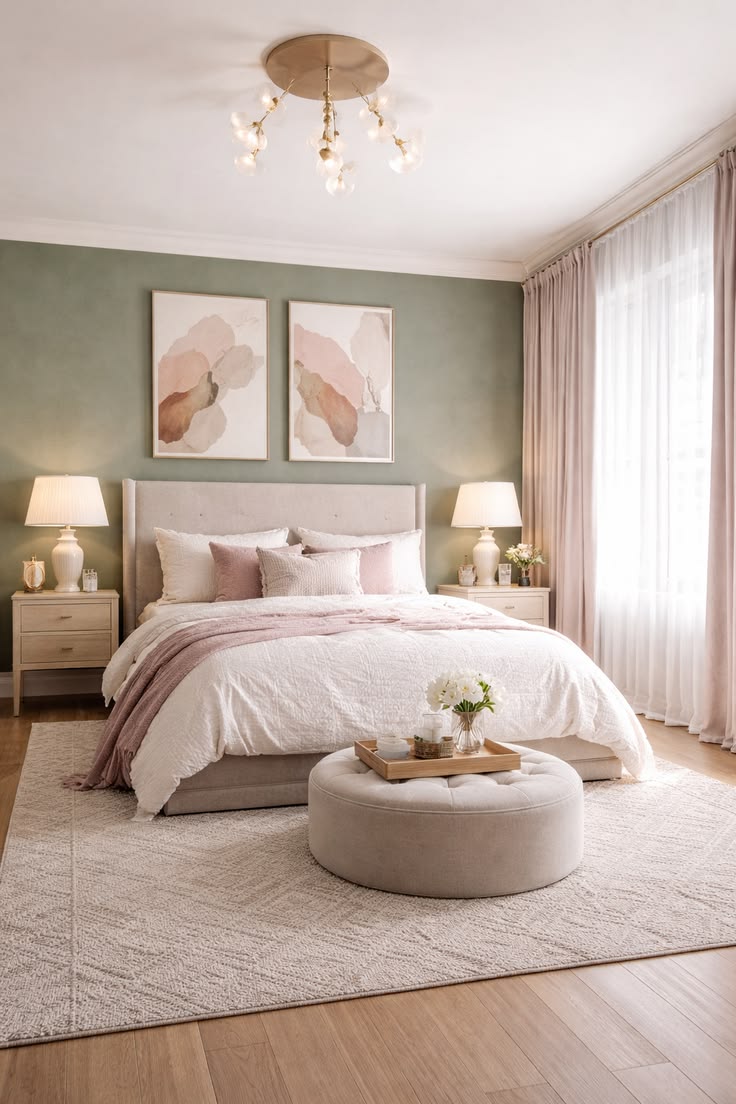 Pastels & douces - Rose poudré, menthe, lavande · Vintage, romantique, cottage